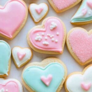 sugar cookie hearts