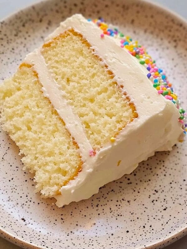 Simple White Cake - easypeasyrecipes.net