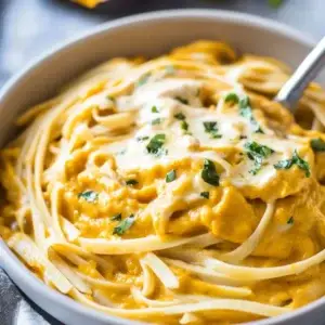 creamy pumpkin pasta