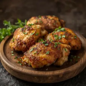 chicken thighs with fresh herbs